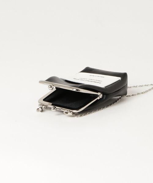 beautiful people（ビューティフルピープル）の「beautiful people ミニクラスプポーチ（財布・レディース・ブラック・FREE）」の4枚目の写真
