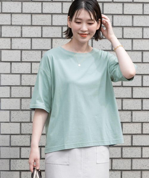 セール F By Rosso 汗ジミ防止配色ステッチtシャツ Tシャツ カットソー F By Rosso エフバイロッソ のファッション通販 Zozotown