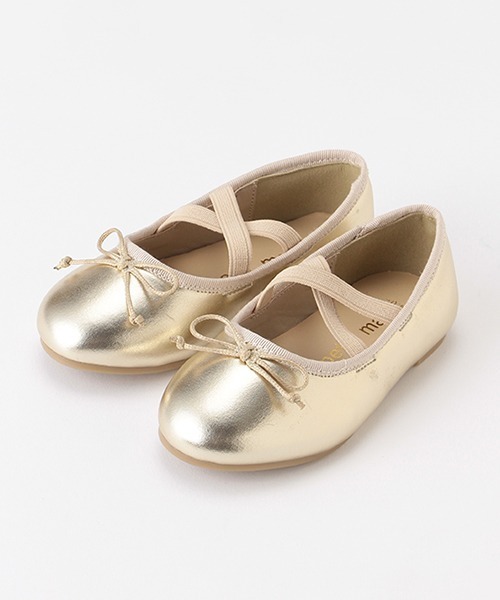 petit main（プティマイン）の「バレエシューズ（バレエシューズ・キッズ・ブラック/ゴールド/ライトピンク・16cm/18cm/19cm/14cm/15cm/17cm）」の3枚目の写真