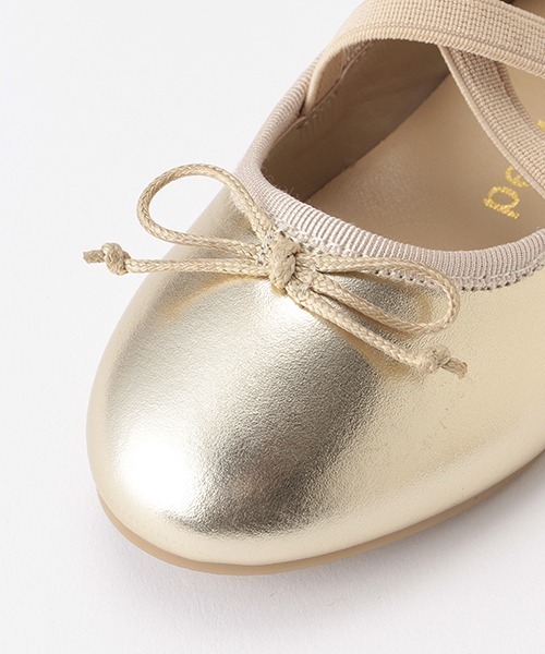 petit main（プティマイン）の「バレエシューズ（バレエシューズ・キッズ・ブラック/ゴールド/ライトピンク・16cm/18cm/19cm/14cm/15cm/17cm）」の9枚目の写真