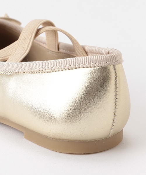 petit main（プティマイン）の「バレエシューズ（バレエシューズ・キッズ・ブラック/ゴールド/ライトピンク・16cm/18cm/19cm/14cm/15cm/17cm）」の8枚目の写真