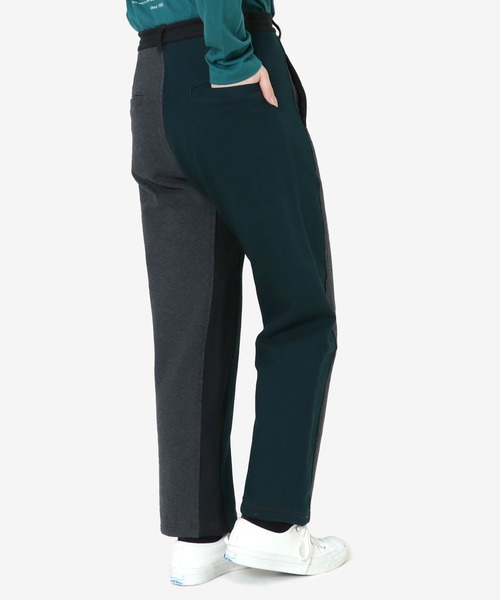 KRIFF MAYER Lady's Collection(クリフメイヤーレディースコレクション)の「THERMO-KNITストレートパンツ(その他パンツ・レディース・チャコール/ブラック/アイボリー/カラフル/ダークグリーン・MEDIUM/LARGE)」の1枚目の写真