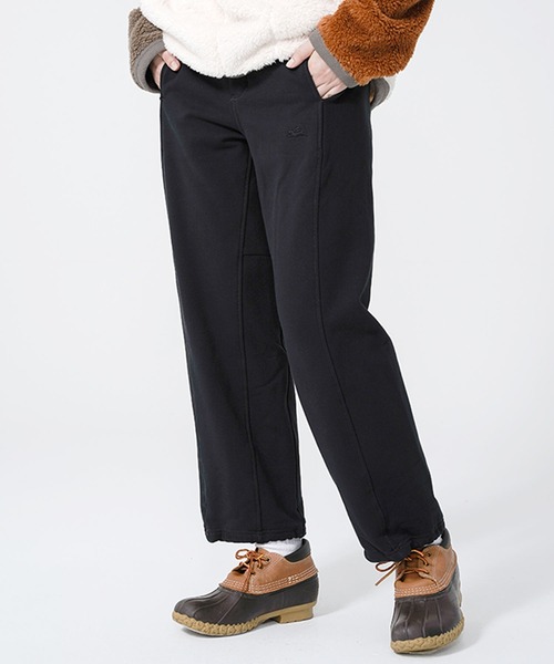KRIFF MAYER Lady's Collection(クリフメイヤーレディースコレクション)の「THERMO-KNITストレートパンツ(その他パンツ・レディース・チャコール/ブラック/アイボリー/カラフル/ダークグリーン・MEDIUM/LARGE)」の3枚目の写真