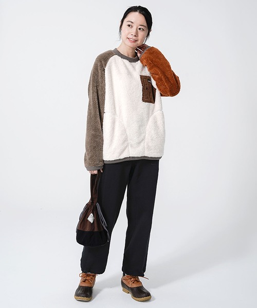 KRIFF MAYER Lady's Collection(クリフメイヤーレディースコレクション)の「THERMO-KNITストレートパンツ(その他パンツ・レディース・チャコール/ブラック/アイボリー/カラフル/ダークグリーン・MEDIUM/LARGE)」の18枚目の写真