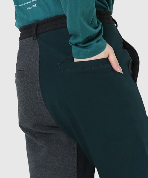 KRIFF MAYER Lady's Collection(クリフメイヤーレディースコレクション)の「THERMO-KNITストレートパンツ(その他パンツ・レディース・チャコール/ブラック/アイボリー/カラフル/ダークグリーン・MEDIUM/LARGE)」の15枚目の写真