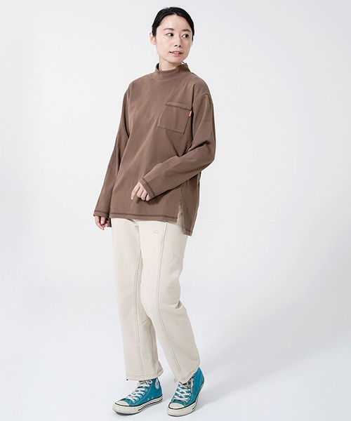 KRIFF MAYER Lady's Collection(クリフメイヤーレディースコレクション)の「THERMO-KNITストレートパンツ(その他パンツ・レディース・チャコール/ブラック/アイボリー/カラフル/ダークグリーン・MEDIUM/LARGE)」の21枚目の写真