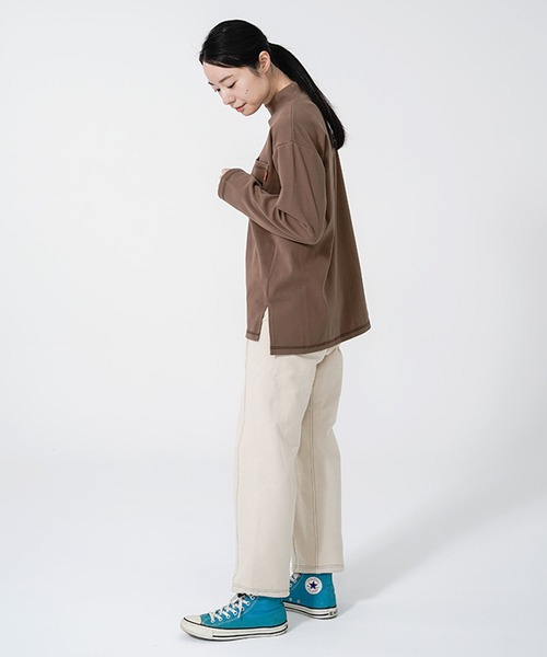 KRIFF MAYER Lady's Collection(クリフメイヤーレディースコレクション)の「THERMO-KNITストレートパンツ(その他パンツ・レディース・チャコール/ブラック/アイボリー/カラフル/ダークグリーン・MEDIUM/LARGE)」の20枚目の写真