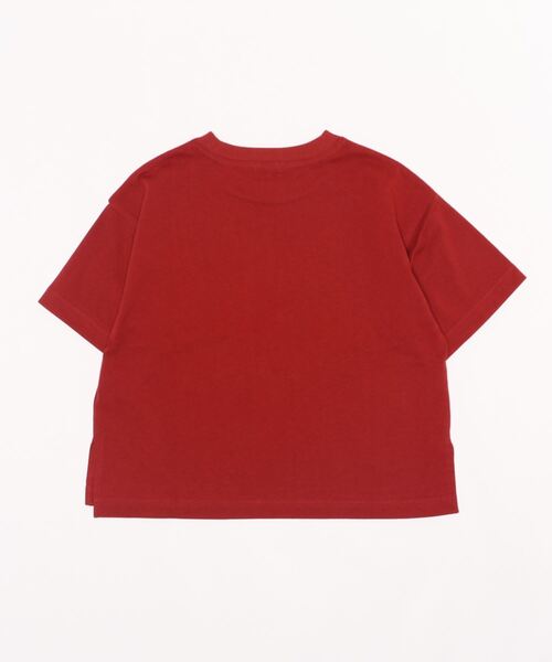 LOWRYS FARM（ローリーズファーム）の「BIGロゴＴ　957558（Tシャツ/カットソー・キッズ・ホワイト/アイボリー/ネイビー/レッド・110/120/140/130/150）」の5枚目の写真