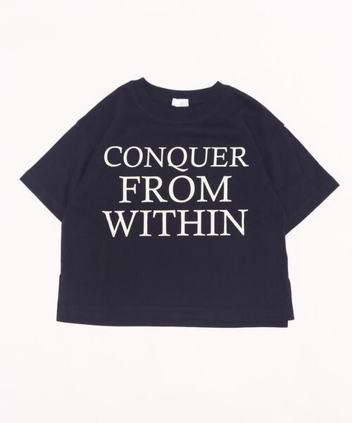 LOWRYS FARM（ローリーズファーム）の「BIGロゴＴ　957558（Tシャツ/カットソー・キッズ・ホワイト/アイボリー/ネイビー/レッド・110/120/140/130/150）」の21枚目の写真