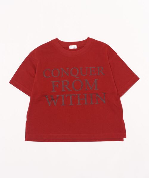 LOWRYS FARM（ローリーズファーム）の「BIGロゴＴ　957558（Tシャツ/カットソー・キッズ・ホワイト/アイボリー/ネイビー/レッド・110/120/140/130/150）」の20枚目の写真