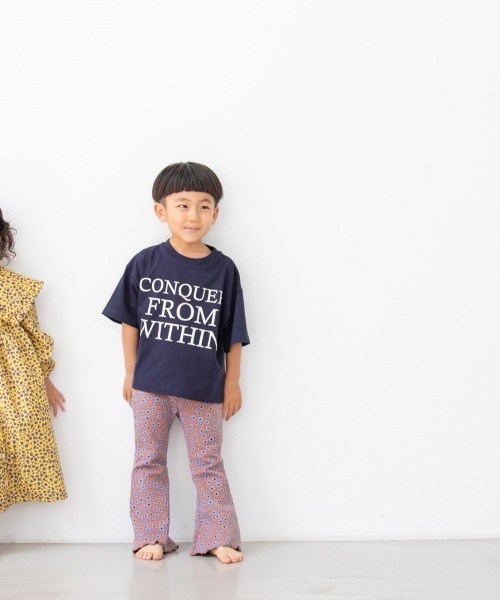 LOWRYS FARM（ローリーズファーム）の「BIGロゴＴ　957558（Tシャツ/カットソー・キッズ・ホワイト/アイボリー/ネイビー/レッド・110/120/140/130/150）」の9枚目の写真