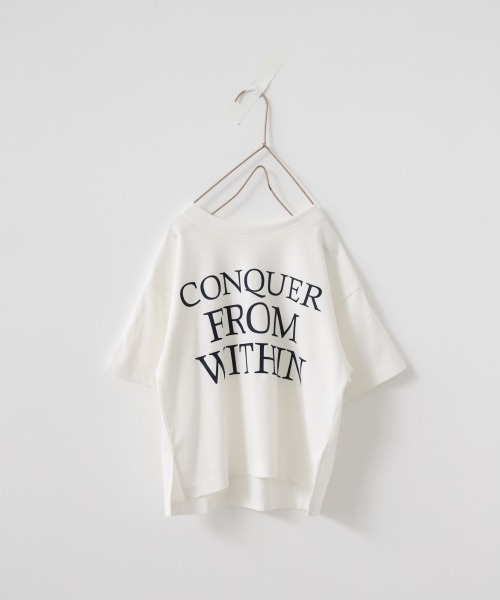 LOWRYS FARM（ローリーズファーム）の「BIGロゴＴ　957558（Tシャツ/カットソー・キッズ・ホワイト/アイボリー/ネイビー/レッド・110/120/140/130/150）」の10枚目の写真