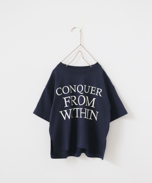 LOWRYS FARM（ローリーズファーム）の「BIGロゴＴ　957558（Tシャツ/カットソー・キッズ・ホワイト/アイボリー/ネイビー/レッド・110/120/140/130/150）」の17枚目の写真