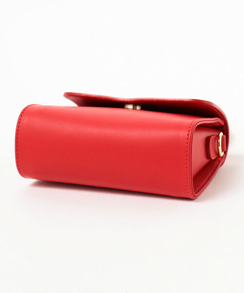 Ray BEAMS(レイビームス)の「AULENTTI / ワンハンドル バッグ(ショルダーバッグ・レディース・ネイビー/レッド・ONE SIZE)」の10枚目の写真