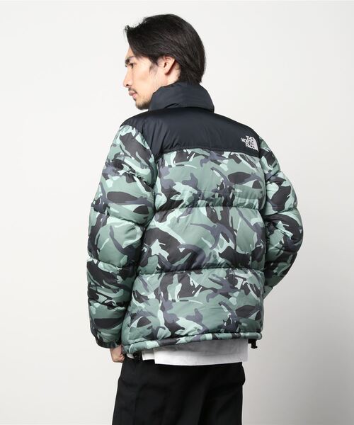 ノースフェイス ノベルティヌプシジャケットSカモ柄（WD） THE NORTH FACE - THE NORTH FACE ノベルティヌプシジャケット カモ柄