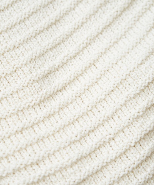 ROPE' PICNIC（ロペピクニック）の「リリーヤーンショート丈ニットカーディガン（カーディガン/ボレロ・レディース・ブラック/ホワイト/ベージュ/グリーン・38）」の14枚目の写真