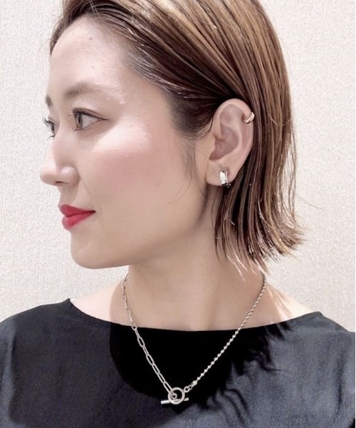 LEPSIM（レプシィム）の「ステンレスショートネックレス　215654（ネックレス・レディース・シルバー系その他/シルバー系その他2/シルバー系その他3・ONE SIZE）」の3枚目の写真