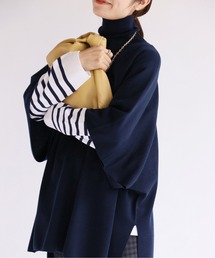 IENA | タートルポンチョプルオーバー◆(ニット/セーター)