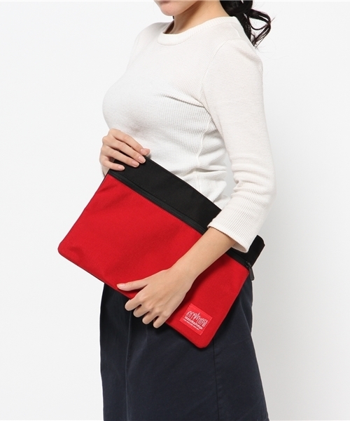 X-girl（エックスガール）の「MP1085（クラッチバッグ・レディース・レッド/カモフラージュ/ブラック・ONE SIZE）」の12枚目の写真