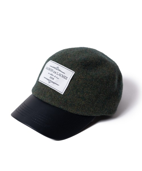 LAYMEE(レイミー)の「Tunia cap / チュニアキャップ(パーカー・レディース・チャコールグレー/ブラック/ブラウン/カーキ・FREE)」の1枚目の写真