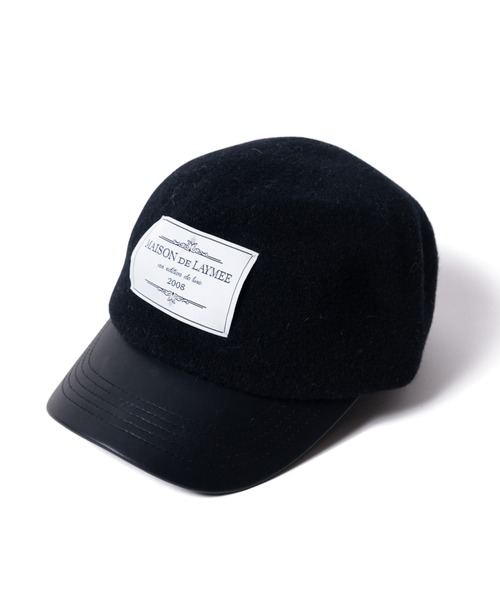 LAYMEE(レイミー)の「Tunia cap / チュニアキャップ(パーカー・レディース・チャコールグレー/ブラック/ブラウン/カーキ・FREE)」の2枚目の写真