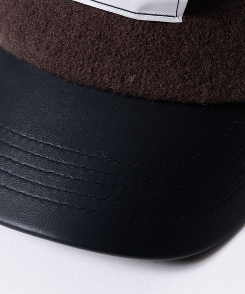 LAYMEE(レイミー)の「Tunia cap / チュニアキャップ(パーカー・レディース・チャコールグレー/ブラック/ブラウン/カーキ・FREE)」の22枚目の写真