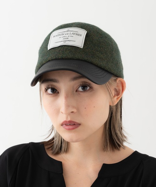 LAYMEE(レイミー)の「Tunia cap / チュニアキャップ(パーカー・レディース・チャコールグレー/ブラック/ブラウン/カーキ・FREE)」の10枚目の写真