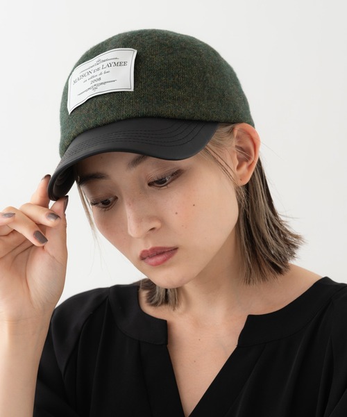 LAYMEE(レイミー)の「Tunia cap / チュニアキャップ(パーカー・レディース・チャコールグレー/ブラック/ブラウン/カーキ・FREE)」の11枚目の写真