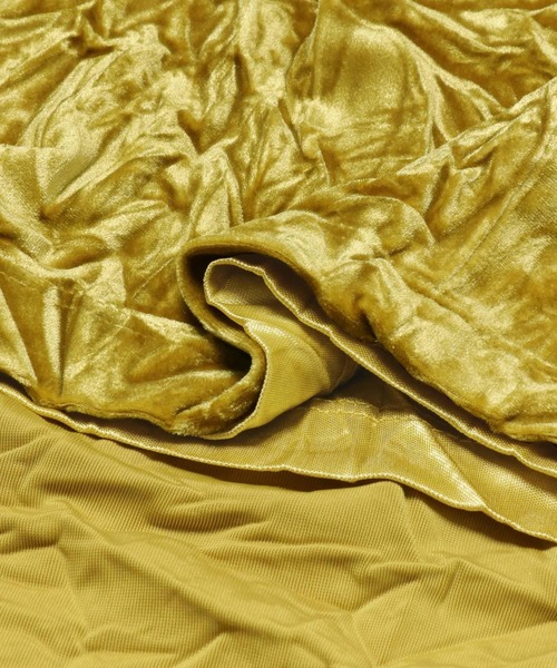 SENSE OF PLACE by URBAN RESEARCH(センスオブプレイスバイアーバンリサーチ)の「クラッシュベロアロングスカート(スカート・レディース・ブラウン/ベージュ/マスタード・ONE)」の18枚目の写真