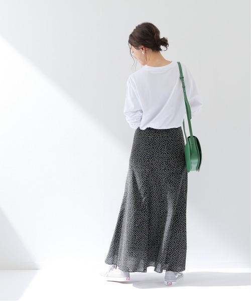 SLOBE IENA（スローブイエナ）の「【Champion / チャンピオン】 ロゴカットソー【洗濯機洗い可】◆（Tシャツ/カットソー・レディース・ホワイト/ブラウン/レッド・FREE）」の6枚目の写真