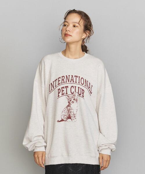 TheOpen Product（ザオープンプロダクト）の「＜TheOpen Product＞PETCLUB スウェット（スウェット・レディース・ベージュ・FREE）」の7枚目の写真
