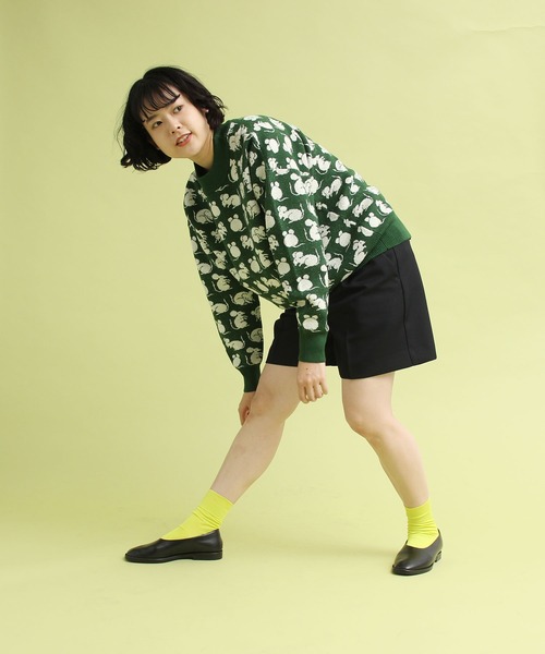 didizizi(ディディジジ)の「ネズミポーズPO(ニット/セーター・レディース・ピンク/グリーン・FREE)」の18枚目の写真