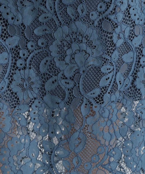 Andemiu（アンデミュウ）の「ペンシルレーススカート217169（スカート・レディース・ブラウン/ベージュ/ブルー・S/M）」の13枚目の写真