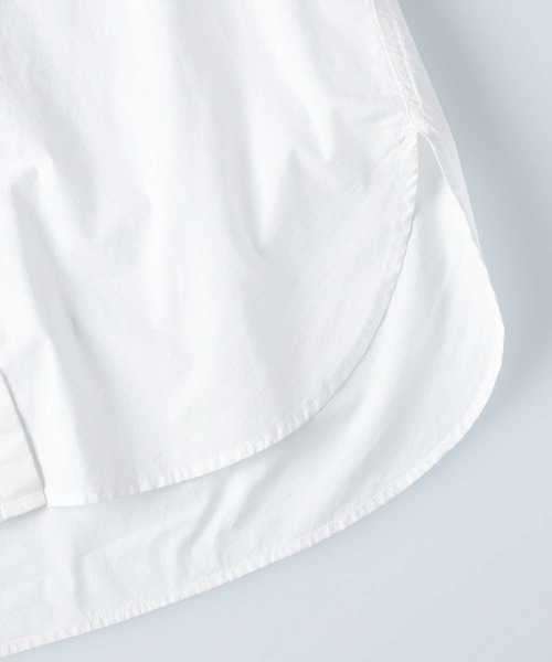 HONEYSUCKLE ROSE(ハニーサックルローズ)の「【HONEYSUCKLE ROSE】ボリュームシャツ(シャツ/ブラウス・レディース・ホワイト/ブルー・M/L)」の10枚目の写真