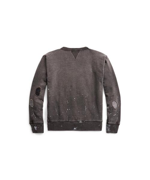 RRL（ダブル アール エル）の「ディストレスト フレンチ テリー 
