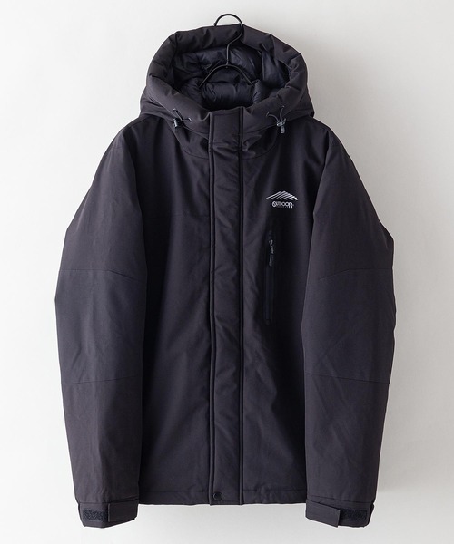 OUTDOOR PRODUCTS(アウトドアプロダクツ)の「撥水防風ストレッチ耐水圧10000mm切替中綿フードジャケット(ブルゾン・メンズ・ホワイト/カーキ/アーミー/ダークベージュ/ブラック/ネイビー/アイボリー・XX-LARGE/SMALL/LARGE/X-LARGE/XXX-LARGE/MEDIUM)」の15枚目の写真