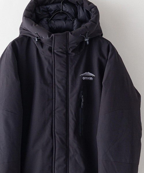 OUTDOOR PRODUCTS(アウトドアプロダクツ)の「撥水防風ストレッチ耐水圧10000mm切替中綿フードジャケット(ブルゾン・メンズ・ホワイト/カーキ/アーミー/ダークベージュ/ブラック/ネイビー/アイボリー・XX-LARGE/SMALL/LARGE/X-LARGE/XXX-LARGE/MEDIUM)」の21枚目の写真
