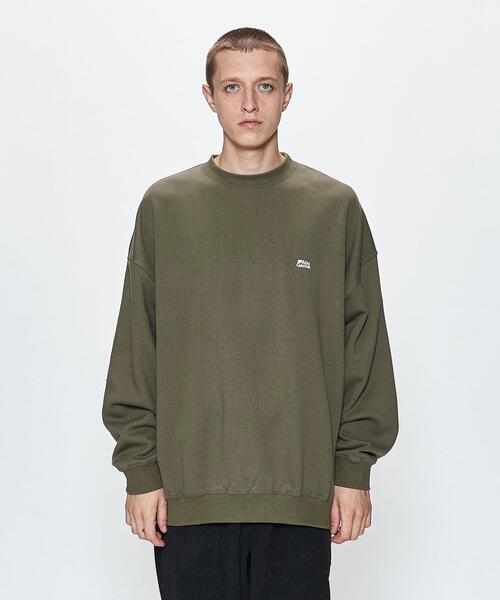 ABU GARCIA(アブ・ガルシア)の「<ABU GARCIA × is-ness> REV SWT/スウェット(スウェット・メンズ・ブラック/オリーブ・M/L)」の2枚目の写真