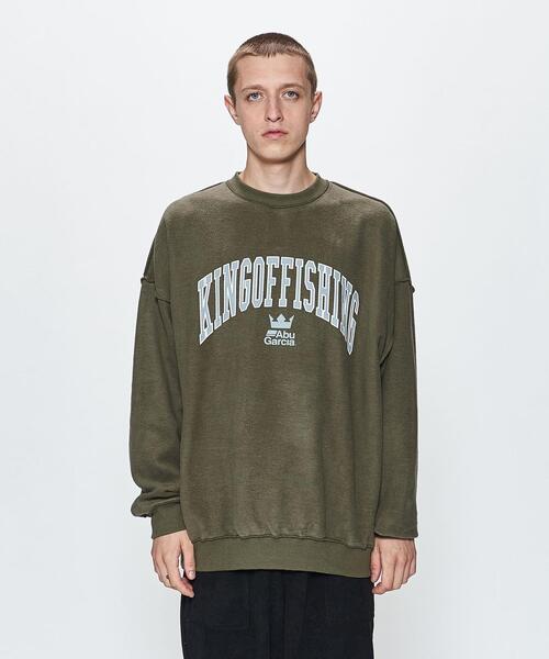 ABU GARCIA(アブ・ガルシア)の「<ABU GARCIA × is-ness> REV SWT/スウェット(スウェット・メンズ・ブラック/オリーブ・M/L)」の11枚目の写真