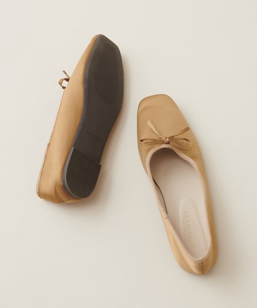 natural couture（ナチュラルクチュール）の「やわらかアソートバレエシューズ（バレエシューズ・レディース・その他/キャメル・SMALL/MEDIUM/LARGE/X-SMALL）」の4枚目の写真