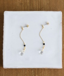 【KATHARINE ROSS】天然石 ハーモニーカラーズピアス