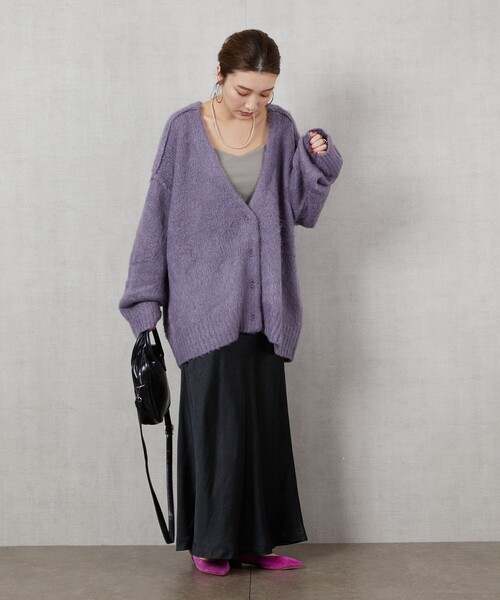 FREAK'S STORE（フリークスストア）の「▽【WEB限定】サテンマーメイドスカート（スカート・レディース・ゴールド/ブラック/ブラウン/グリーン・ﾌﾘ-）」の17枚目の写真