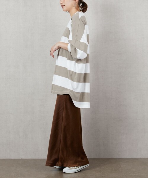 FREAK'S STORE（フリークスストア）の「▽【WEB限定】サテンマーメイドスカート（スカート・レディース・ゴールド/ブラック/ブラウン/グリーン・ﾌﾘ-）」の20枚目の写真