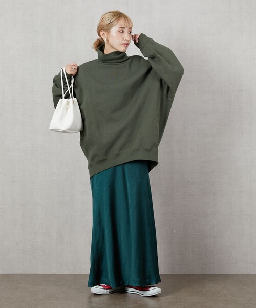 FREAK'S STORE（フリークスストア）の「▽【WEB限定】サテンマーメイドスカート（スカート・レディース・ゴールド/ブラック/ブラウン/グリーン・ﾌﾘ-）」の15枚目の写真