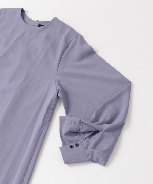 URBAN RESEARCH（アーバンリサーチ）の「【低身長向け36サイズあり】レイヤードシャツワンピース（ワンピース・レディース・ブラック/オフホワイト/ブルー/モカ・38/36）」の15枚目の写真