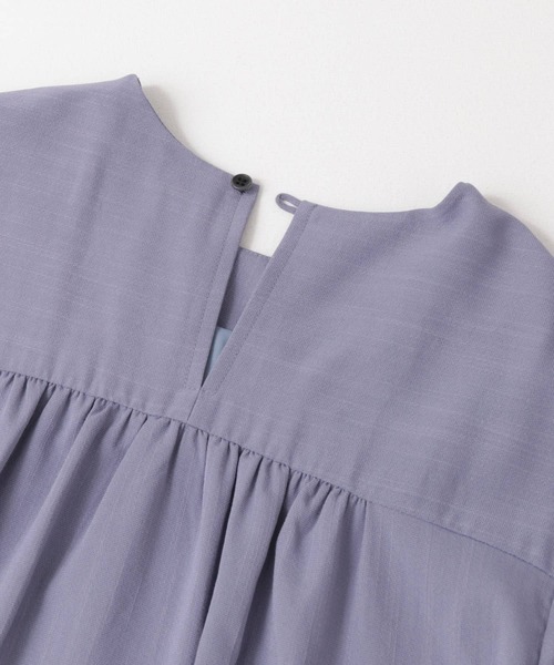 URBAN RESEARCH（アーバンリサーチ）の「【低身長向け36サイズあり】レイヤードシャツワンピース（ワンピース・レディース・ブラック/オフホワイト/ブルー/モカ・38/36）」の12枚目の写真