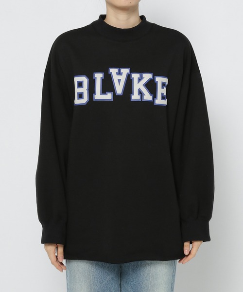 PAGEBOY（ページボーイ）の「カレッジロゴウラケプルオーバー（スウェット・レディース・ライトグレー/ブラック/オレンジ・FREE）」の14枚目の写真