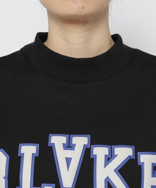 PAGEBOY（ページボーイ）の「カレッジロゴウラケプルオーバー（スウェット・レディース・ライトグレー/ブラック/オレンジ・FREE）」の17枚目の写真