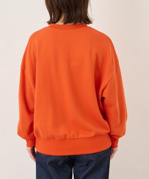 BONbazaar（ボンバザール）の「裏毛プリントスウェット（スウェット・レディース・チャコールグレー/アイボリー/レッド・FREE）」の15枚目の写真