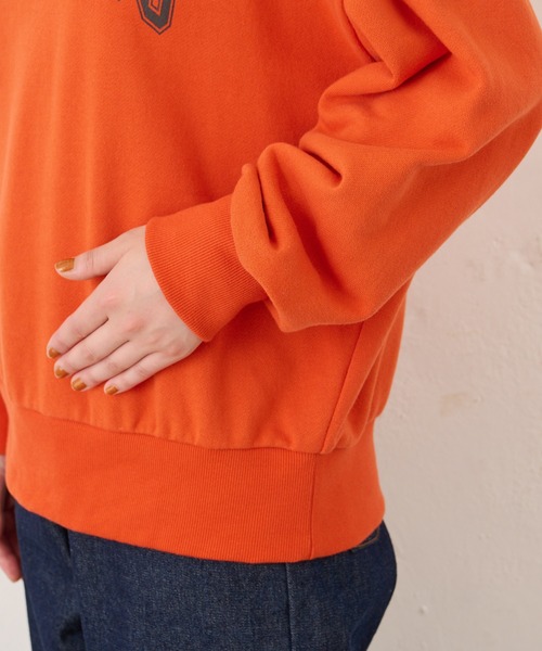 BONbazaar（ボンバザール）の「裏毛プリントスウェット（スウェット・レディース・チャコールグレー/アイボリー/レッド・FREE）」の11枚目の写真